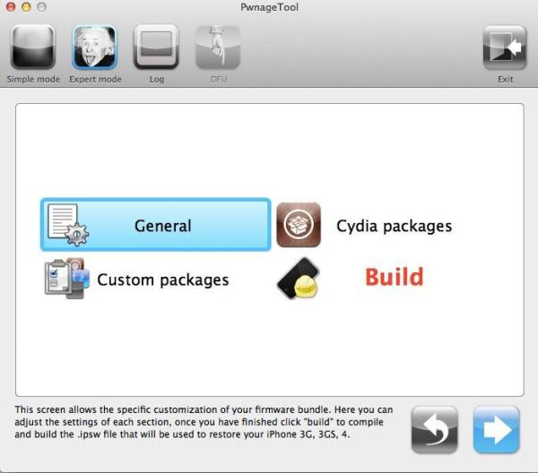 Cómo hacer jailbreak en iPhone 3GS con PwnageTool - Paso 7