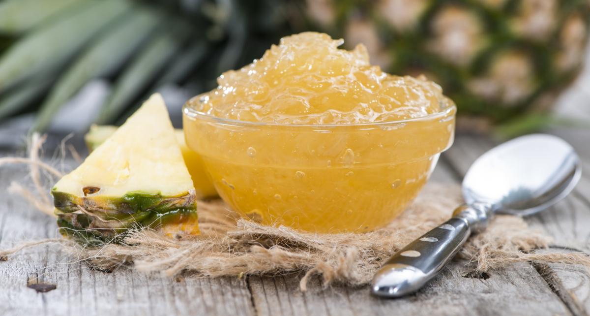Cómo hacer mermelada de piña