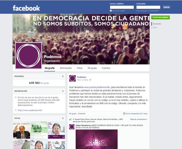 Cómo contactar con Podemos - Paso 3