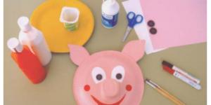 Cómo hacer una careta de cerdito