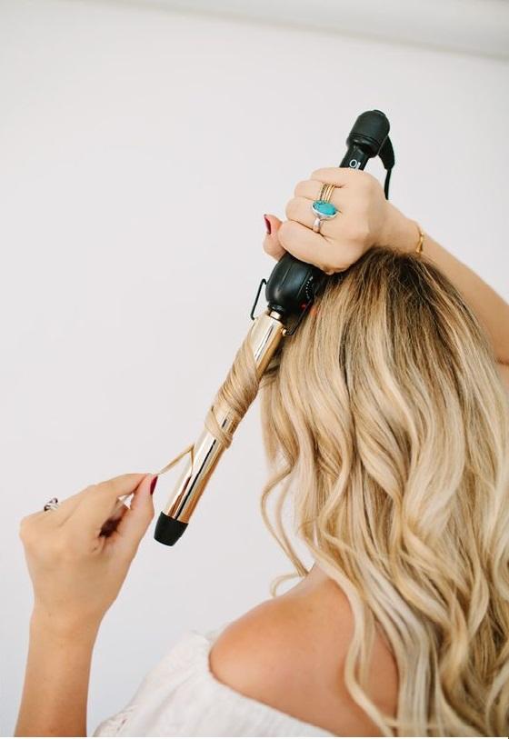 Peinados para media melena - Ondas sueltas 