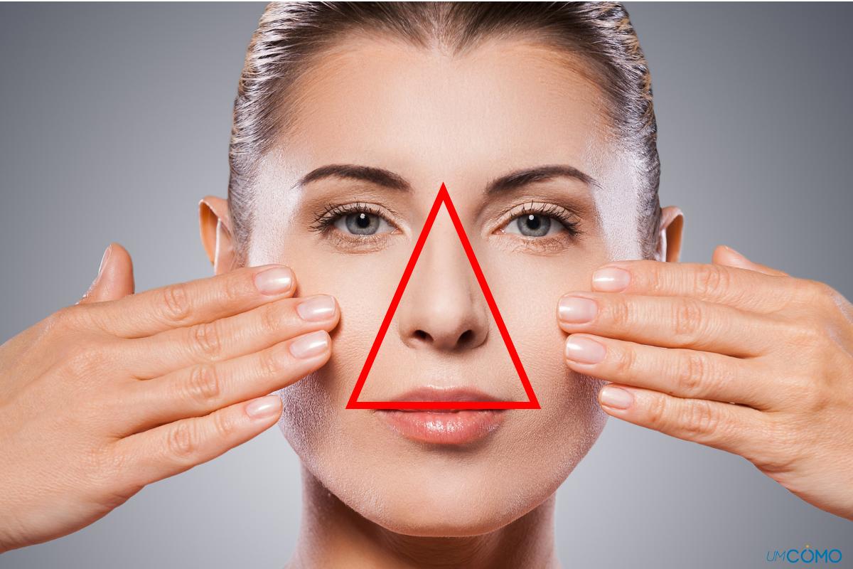 Qué es el triángulo de la muerte en la cara y por qué es peligroso explotar un grano