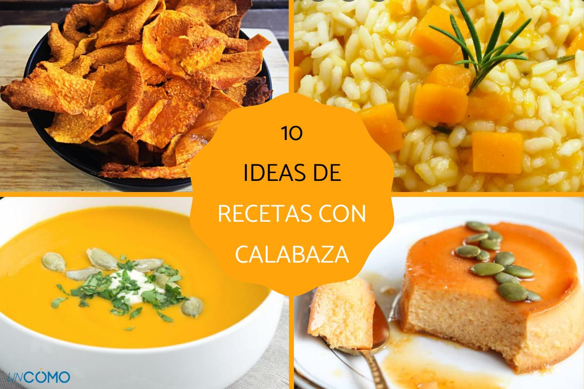 Ideas de recetas con calabaza