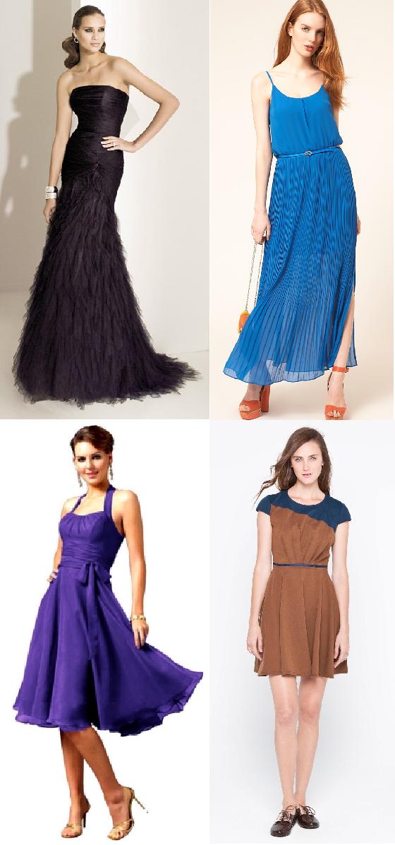 Cómo elegir los zapatos para un vestido - Vestido largo o corto