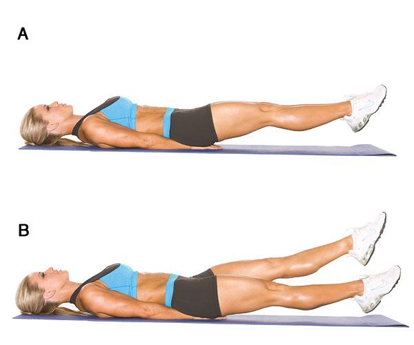 Los mejores ejercicios para abdominales inferiores
