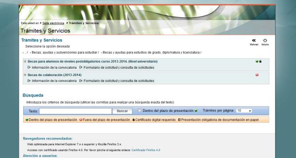 Cómo pedir la beca del Ministerio de Educación - Paso 4