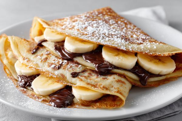 Meriendas con chocolate: descubre estas ideas dulces y reconfortantes - Crepres de chocolate caseros