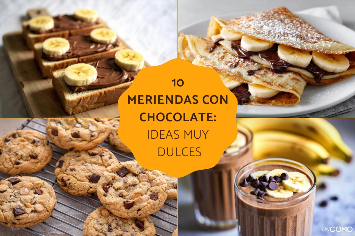 Meriendas con chocolate: descubre estas ideas dulces y reconfortantes