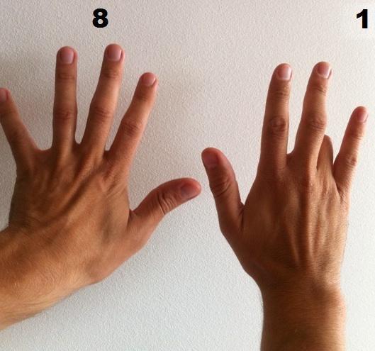 Cómo recordar la tabla del 9 - Paso 11