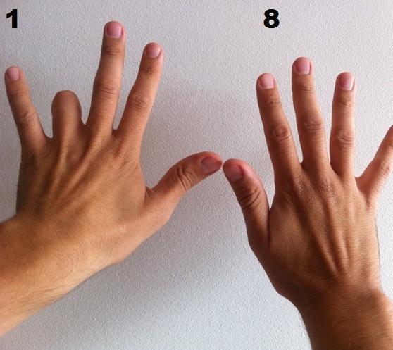 Cómo recordar la tabla del 9 - Paso 4