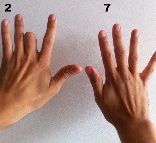 Cómo recordar la tabla del 9 - Paso 5