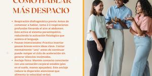 Qué significa hablar muy rápido cuando estamos nerviosos