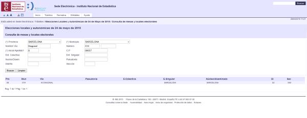 Cómo saber dónde tengo que votar en España - Paso 3