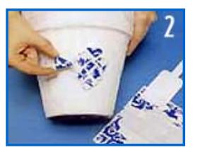 Cómo hacer la técnica mosaico - Paso 2