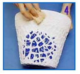 Cómo hacer la técnica mosaico - Paso 4