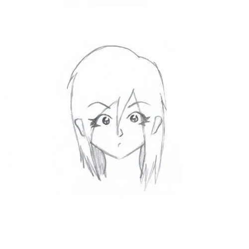 cómo dibujar cabello de chico anime