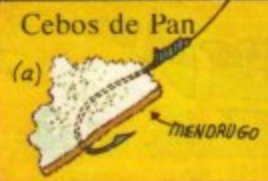 Cómo hacer un cebo con pan - Paso 1