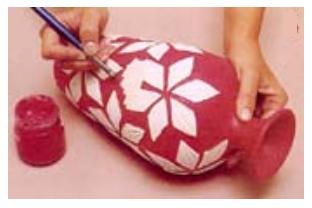 Cómo hacer pasta de mármol - Paso 4