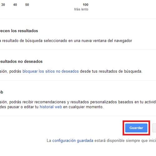 Cómo ver más resultados en Google - Paso 4
