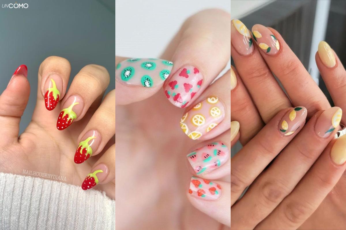 Uñas de frutas: ideas de diseños para lucir las fruity nails
