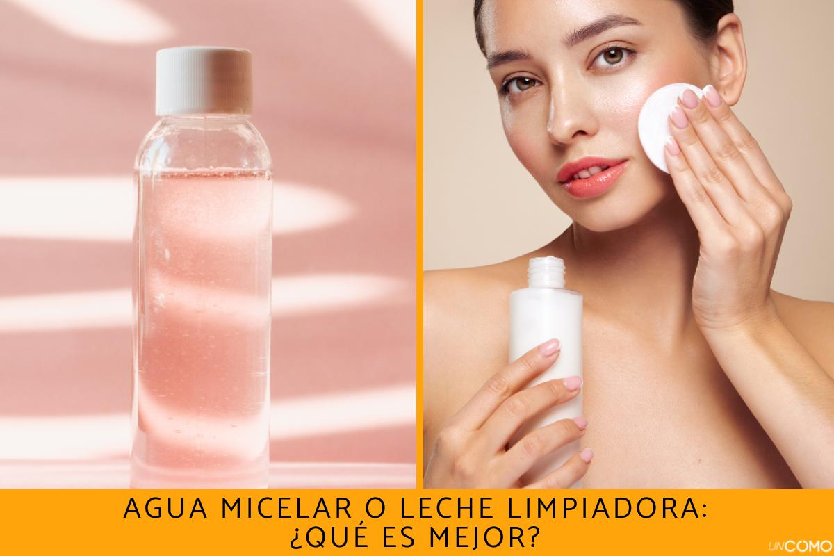 Agua micelar o leche limpiadora: ¿qué es mejor? Comparativa y distintos usos
