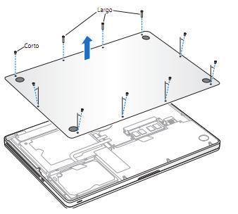 Cómo cambiar el disco duro de un MacBook - Paso 3