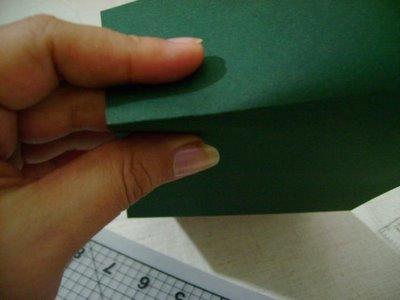 Cómo hacer tarjetas navideñas recicladas - Paso 2