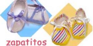 Cómo hacer zapatos de tela para bebes