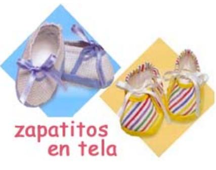 Cómo hacer zapatos de tela para bebes