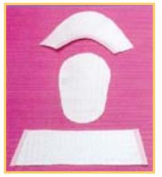 Cómo hacer zapatos de tela para bebes - Paso 1