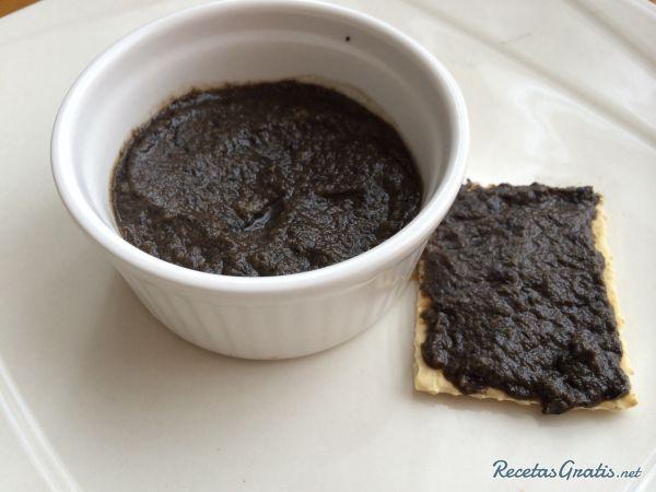 Cómo hacer patés vegetales - Paté de aceitunas negras
