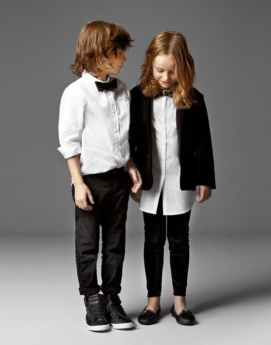 Cómo vestir a los niños en Navidad - El esmoquin para ellos y ellas