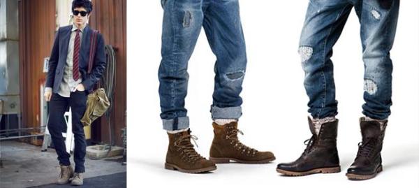 Cómo lucir botas de hombre - La silueta slim