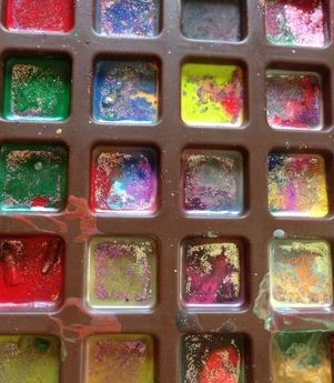 Cómo reciclar ceras de colores - Paso 5