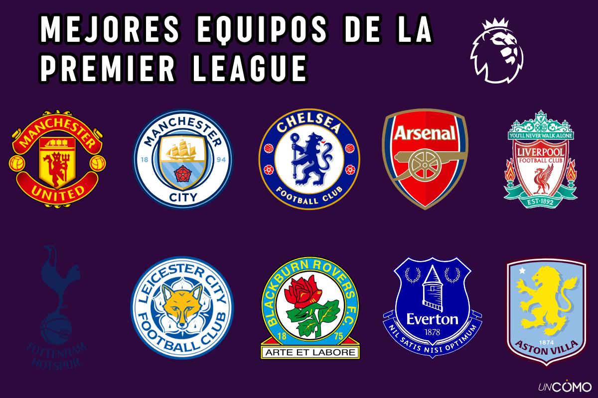 Los mejores equipos de la Premier League: descubre los clubes más grandes