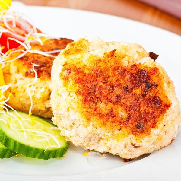 Cómo hacer hamburguesas de bacalao