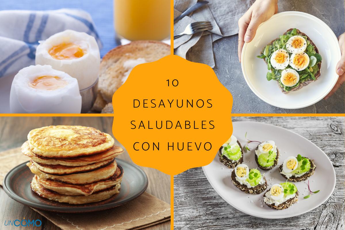 Desayunos saludables con huevo
