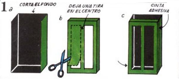 Cómo hacer una caja mágica - Paso 1