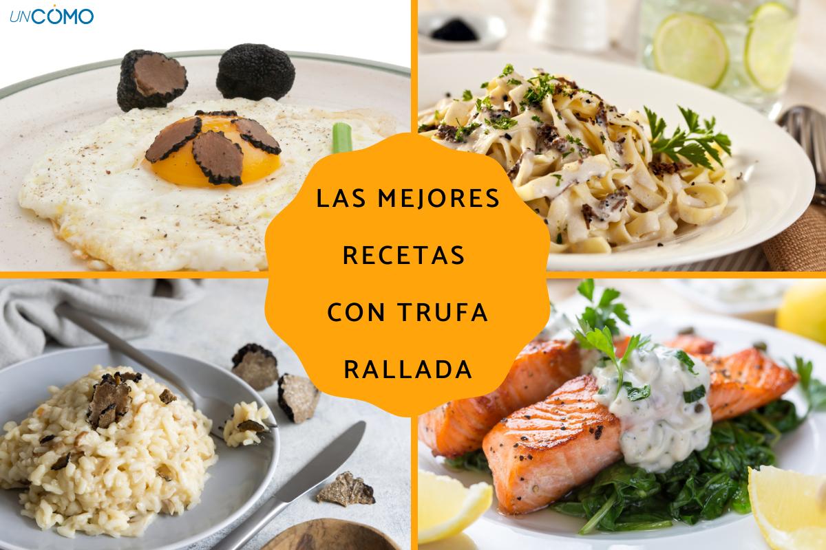 Las mejores recetas con trufa rallada