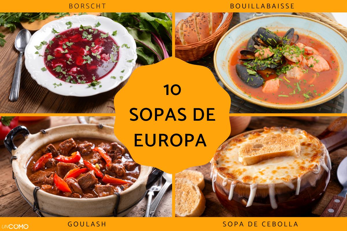 Las sopas de Europa más reconfortantes y deliciosas
