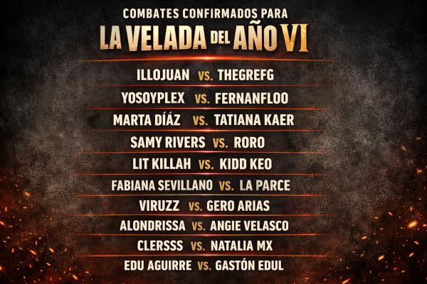¿Cuándo es la velada del año 6 o VI?: fechas, horarios, artistas y todo lo que necesitas saber - ¿Qué artistas se presentarán en la Velada del Año 6 o VI? 