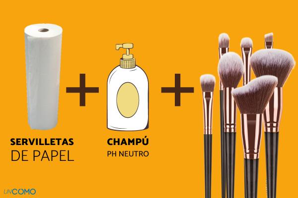 Cómo limpiar las brochas de maquillaje fácil y rápido