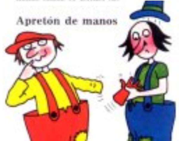 Cómo hacer el truco del apretón de manos