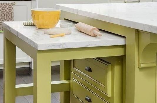 Ingeniosos muebles para ahorrar espacio - La mesa-tabla