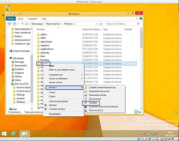 Cómo hacer copias de seguridad con Dropbox - Paso 3
