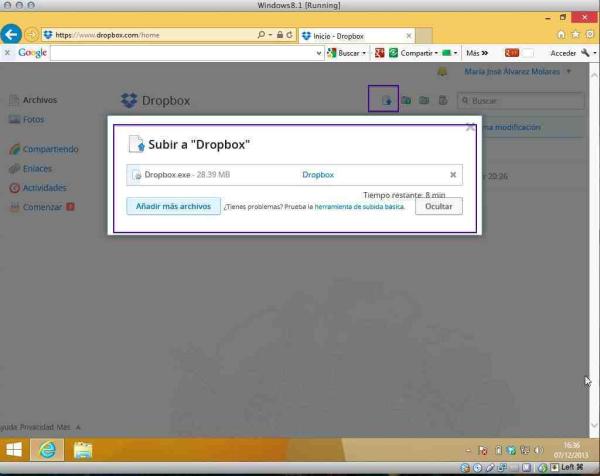 Cómo hacer copias de seguridad con Dropbox - Paso 6