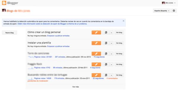 Cómo poner en mi blog un contador de visitas - Paso 1