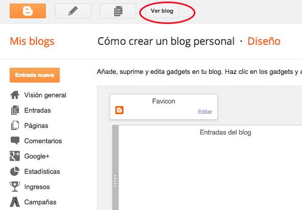 Cómo poner en mi blog un contador de visitas - Paso 8
