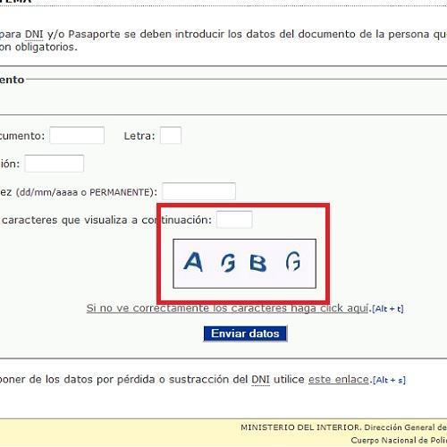Cómo solicitar cita previa para renovar DNI - Paso 5