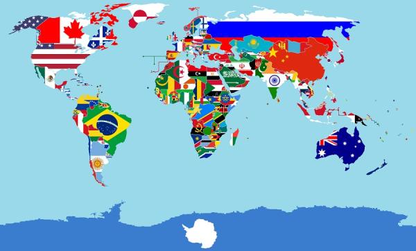 Cuántos países hay en el mundo
